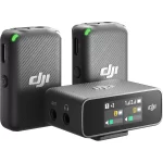 DJI Mic 2-Person Compact Digital Wireless Microphone System/Recorder for Camera & Smartphone (2.4 GHz)