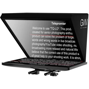 GVM Teleprompter Travel Kit with 18.5" Android All-in-One Monitor and Flight Case (includes rig, tablet, Bluetooth KB)