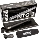 RODE NTG3 Boom Mic w/ foam & metal case