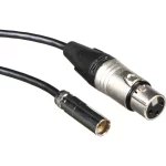 Mini XLR to XLR Audio Cables for Blackmagic Cameras Monitors