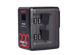Swit 220Wh 12A High Load 150W V-Mount Battery (For Camera, Monitors, 4 DTAP, 1 USB)
