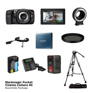 Blackmagic Pocket Cinema Camera 4K Essentials Package