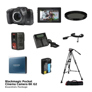 Blackmagic Pocket Cinema Camera 6K G2 Essentials Package