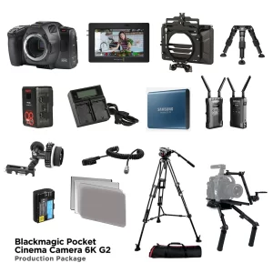 Blackmagic Pocket Cinema Camera 6K G2 Production Package