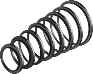 Filter Step Up Ring Set (49mm to 82mm)