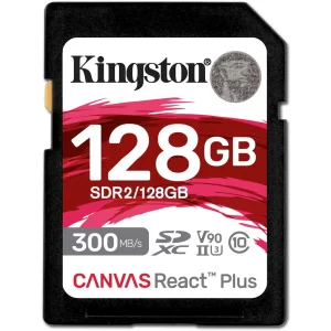 Kingston V90 SD Card  - 128gb