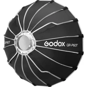 Godox QR-P60T Quick Release Softbox (23.6") with Bowens Mount and Grid