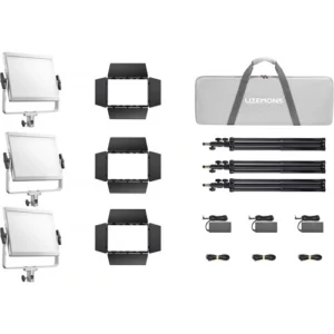 Godox Litemons LP1200R RGB LED Light Panel (3-Light Kit)