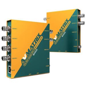 AVMatrix MV0430 4 Channel 3G-SDI Split Multiviewer with SDI & HDMI Output