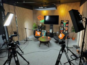 Studio 02 – Podcast 3 Cam with Operator per hour